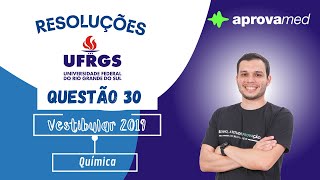 UFRGS 2019  Química  Questão 30 [upl. by Lady998]