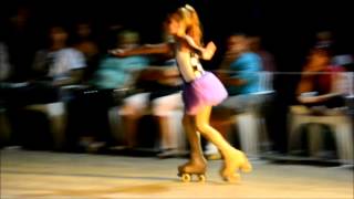 patinaje artistico sobre ruedas 2014  dona [upl. by Enirac]