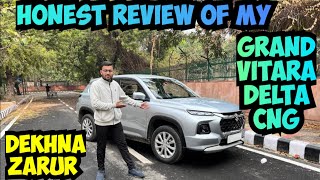 2024 Grand Vitara Delta Cng Most Awaited Review as a Owner’s view⚡️❤️‍🔥Is It Worth or not 😖🤔 [upl. by Gilbertine879]