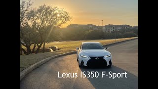 2021 Lexus IS350 FSport Tour  060 Run amp Test Drive [upl. by Jerrol]