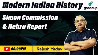 Simon Commission amp Nehru Report  Most Important MCQ I Nehru Report 1928 I Modern Indian History [upl. by Lorrie]