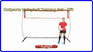 REVIEW 2024 GoSports Volleyball Training Net  12ft ESSENTIAL details [upl. by Farmann]