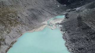 SWISS PLACE  glacier  barrage de moiry  zinal [upl. by Lahcsap508]