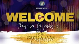 Hope Restoration Conference with Apostle Dr Bright and Pastor Constance Mudau  30042024  Day 3 [upl. by Lissy774]