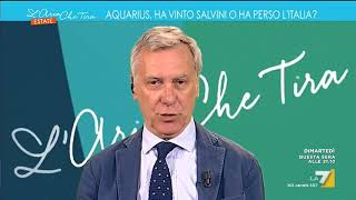 Barbacetto Il Fatto Crisi nave Aquarius è un segnale mandato dalla Libia al nuovo governo [upl. by Alidus]