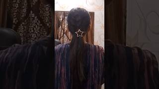 Easy braid ponytail tutorial hairstyletutorialinfluencerhairlonghairtrendingtrendingshorts [upl. by Hanyaz]