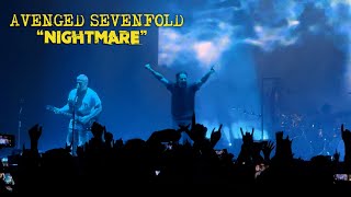 Avenged Sevenfold  Nightmare  Live 2024 4k [upl. by Godbeare]