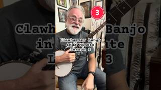 Clawhammer Banjo in a Minute  Lesson 3 [upl. by Aiselad367]