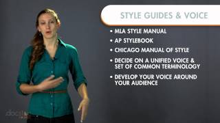 Creating A Style Guide amp Voice  Business Writing amp Grammar [upl. by Ahsilram]