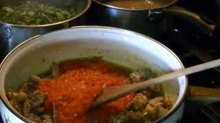 Nkontomire Or Kontomire Stew  Taro Leaves Stew Ghanaian Dish [upl. by Hamal]