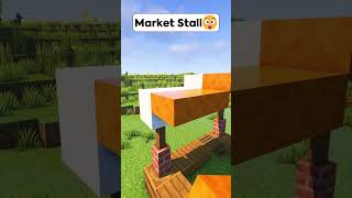 Minecraft Market Stall😲 Worlds Smallest Violin shorts minecraft [upl. by Male]