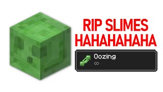 Minecrafts new Slime potion is completely fair and balanced [upl. by Irod]