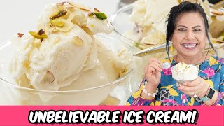 No Cream No Condensed Milk No Milk Powder Healthy Creamy Ice Cream Recipe in Urdu Hindi  RKK [upl. by Runkel]