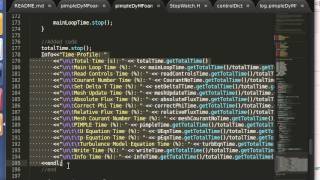 Compiling Your Own Custom OpenFOAM Solver Time Profiling [upl. by Nosnor]