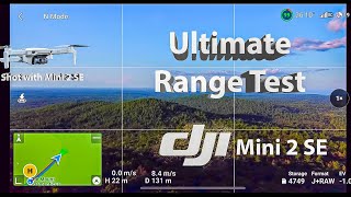 DJI Mini 2 SE  The Ultimate Range Test [upl. by Sosthina]