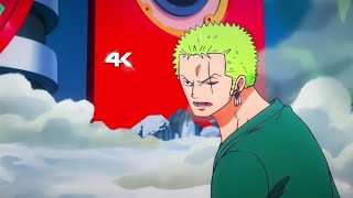 Zoro vs S  hawk round 1 4k onepiece zoro shawk 4k [upl. by Alleacim]