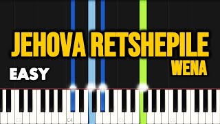 Neyi Zimu  Jehova Retshepile Wena  EASY PIANO TUTORIAL by SAPiano [upl. by Magnus]