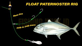 Float paternoster rig  how to tie a paternoster rig YOU MUST KNOW THIS [upl. by Iznekcam598]