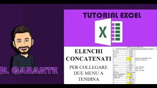 EXCEL  Elenchi dipendenti o concatenati [upl. by Lory834]