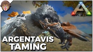 Ark Survival Evolved S6P18  KIBBLE STEGO EGG ARGENTAVIS TAMING [upl. by Daisy]