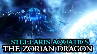 ZORAS DRAGON  Stellaris Aquatics 01  Fresh Start  New DLC Grand Strategy Paradox [upl. by Aikar]