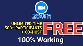 Zoom meeting unlimited free300participantsNew method100workingwise online teaching GIASUDDIN [upl. by Quennie]