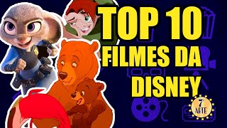 TOP 10 FILMES DA DISNEY [upl. by Lhok]