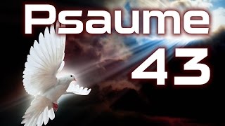 Psaume 43  Psaumes Chapitre 43 HD [upl. by Ahsok347]