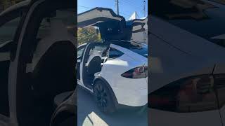 2022 Tesla Model X walk around exterior and interior [upl. by Nnyleimaj]