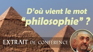 Les Egyptiens ontils inventé le mot philosophie   Fernand Schwarz [upl. by Ramos818]