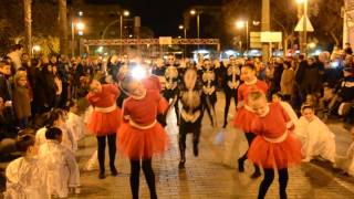 Cabalgata de Reyes Aldaia 2016 Club Gimnasia Rítmica Aldaia [upl. by Robyn]