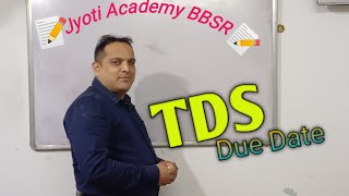 TDS due Dates TDS Return TDS fine form 1616AARFinancetdsvideotdsvideo [upl. by Westfall738]