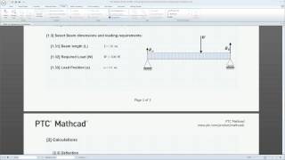 PTC Mathcad Prime  Units [upl. by Healion]