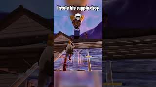 I stole his supply drop 💀😂 fortnite fortniteshorts [upl. by Hammad]