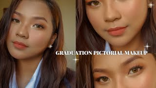 Graduation Pictorial Makeup Tutorial  Beginner Friendly  Philippines  Dylene Fajardo [upl. by Cory]