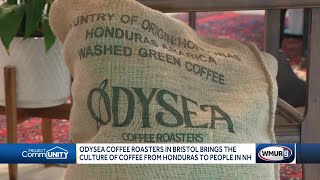 Odysea Coffee Roasters brings culture of coffee from Honduras to New Hampshire [upl. by Ahsilrac]