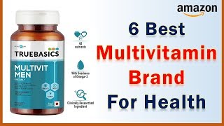 6 Best Multivitamin Brand for Health in India [upl. by Dloniger]