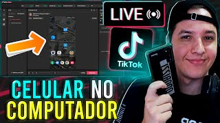 Como fazer LIVE no CELULAR pelo TikTok Live Studio [upl. by Scopp]