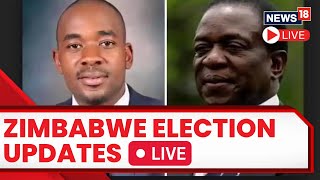 Zimbabwe Elections 2023  Zimbabwe Candidates Get Set For Presidential Election  News18 Live [upl. by Grenville]