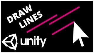 Draw Lines in Unity using LineRenderer  Tutorial [upl. by Eelhsa]