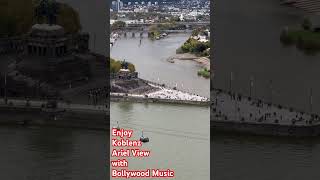 A drone tour of the Rhine River from Koblenz viral trending shorts travel [upl. by Maye357]