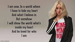 Christina Aguilera  Reflection Lyrics From quotMulanquot [upl. by Sitra85]