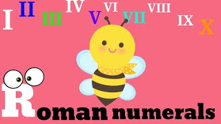 Roman Numerals 110 for kids  Counting in Roman numerals 110  Roman numerals for Kids [upl. by Nera]