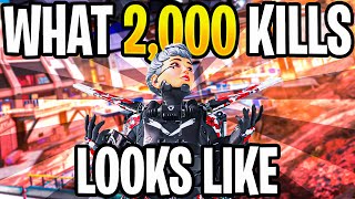 What 2000 Kills on Valkyrie Looks Like Apex Legends Season 9 PC [upl. by Clywd]