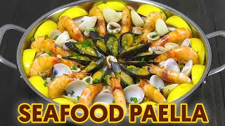 Super Yummy Seafood Paella [upl. by Yrak]