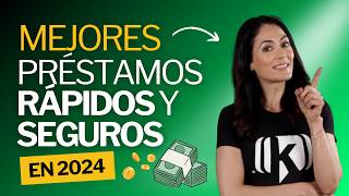 5 préstamos RÁPIDOS y SEGUROS que puedes obtener en línea en 2024 [upl. by Aip]