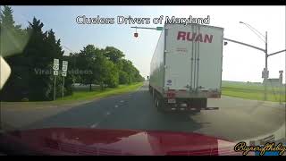 SemiTrucks and Cars Brake Checked  INSURANCE SCAM RAGE or NO REASON 5 [upl. by Ramad783]