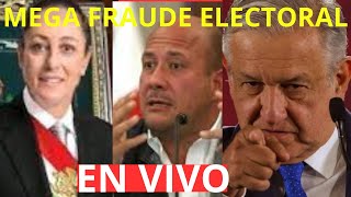 MEGA FRAUDE ELECTORAL VOTO POR VOTO CASILLA POR CASILLA PIDEN AMLO CLAUDIA EL GABINETE DE CLAUDIA [upl. by Trebeh]