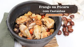 Frango na Púcara com Castanhas [upl. by Nerraj]