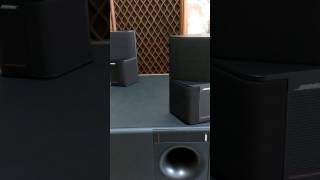 Bose Acoustimass SE5 Test [upl. by Ynolem]